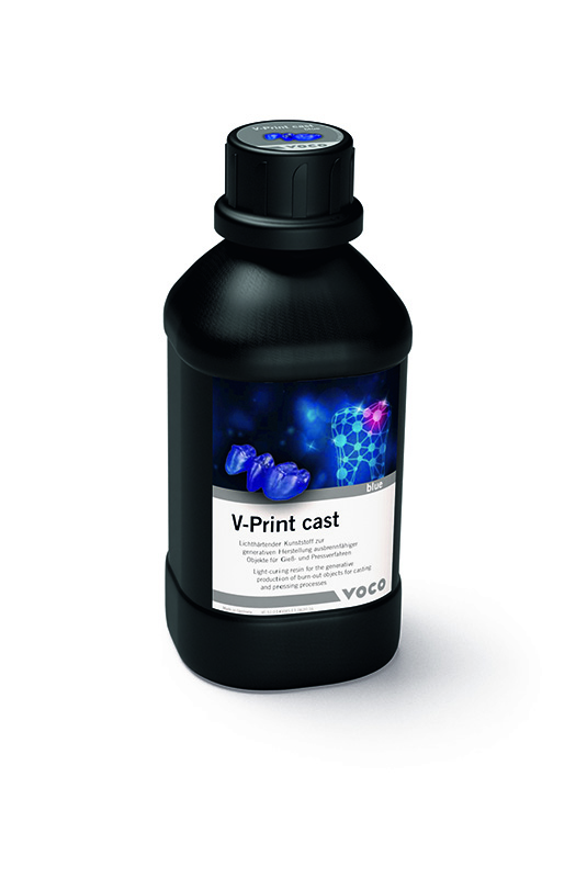 V-Print cast - Flasche 1000 g blue