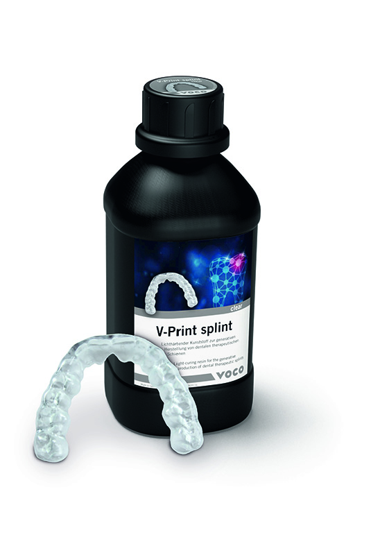 V-Print splint - Flasche 1000 g clear