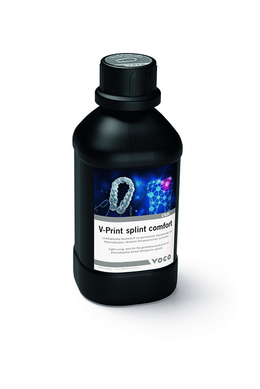 V-Print splint comfort - Flasche 1000 g clear