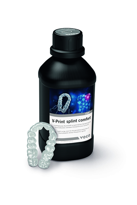 V-Print splint comfort - Flasche 1000 g clear