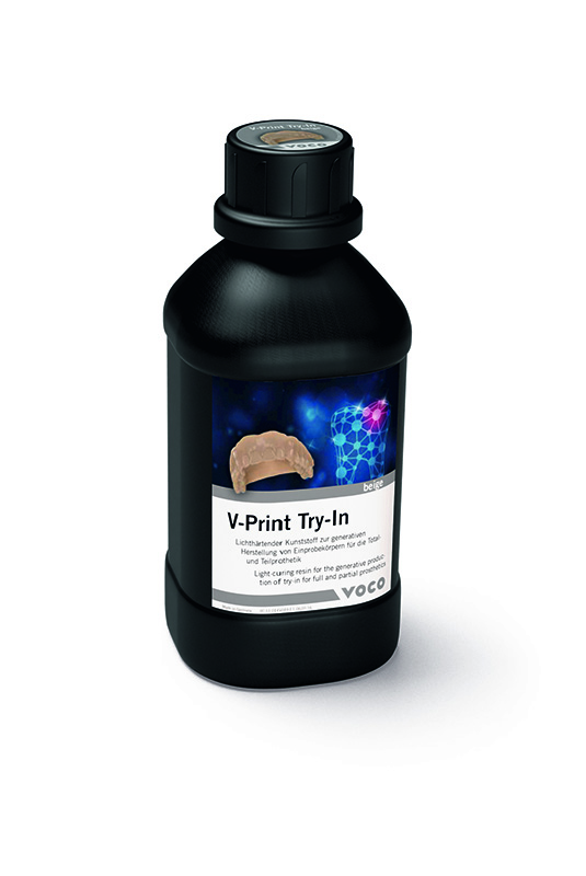 V-Print Try-In - Flasche 1000 g beige